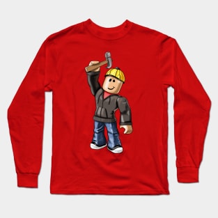 Roblox Builder Drawing Long Sleeve T-Shirt